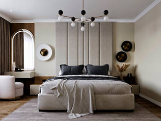 Schlafzimmer mit Schminkplatz, Decor Club Decor Club Master bedroom