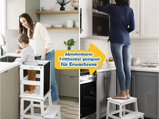 Learning Tower Children's Chair, press profile homify press profile homify Kitchen units
