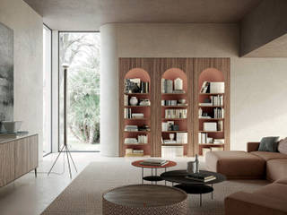 LETTI E COMPLEMENTI - LIBRERIA ARCO, Tumidei Tumidei Modern living room