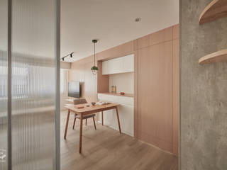 Our Home - 全室舊屋翻新, 酒窩設計有限公司 Dimple Interior Design 酒窩設計有限公司 Dimple Interior Design Salas de estilo minimalista