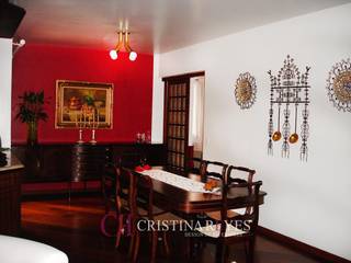 Sala de jantar, Cristina Reyes Design de Interiores Cristina Reyes Design de Interiores Comedores modernos
