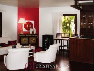 Sala de jantar, Cristina Reyes Design de Interiores Cristina Reyes Design de Interiores Comedores modernos