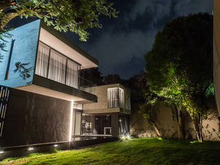 Iluminación Casa Satélite , emARTquitectura Arte y Diseño emARTquitectura Arte y Diseño 일세대용 주택