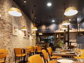 Restaurante Comparte Gastro Bar, C2INTERIORISTAS C2INTERIORISTAS พื้นที่เชิงพาณิชย์