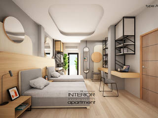 อพาร์ทเม้นต์, walkinterior design walkinterior design Commercial spaces