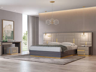 Quarto de Casal Caio, Decordesign Interiores Decordesign Interiores ห้องนอนใหญ่