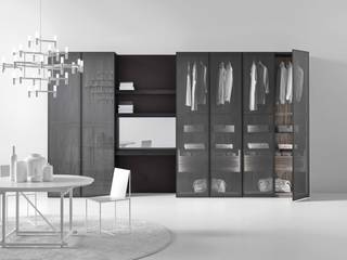 WARDROBE - ANTA IN VETRO CON TELAIO BATTENTE, Tumidei Tumidei Chambre à coucher principale