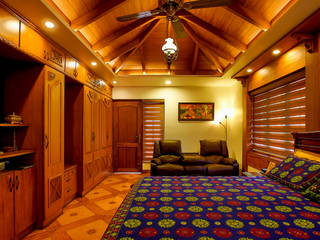 Traditional Style Of Bedroom Area Interior.., Premdas Krishna Premdas Krishna Master bedroom