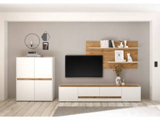 Moderne Wohnwände, Empinio24 e.K. Empinio24 e.K. Modern Living Room White