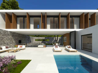 Villa WoW - 08023 Architects, 08023 Architects 08023 Architects منزل عائلي صغير