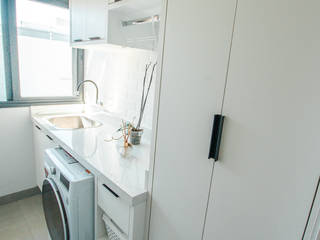 Lavanderia, Grata Arquitetura Grata Arquitetura Laundry room