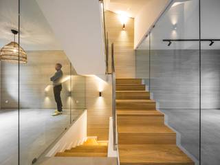 Puigmal House - 08023 Architects, 08023 Architects 08023 Architects Escaleras Madera Acabado en madera