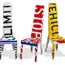 Transit Chairs + Tables, Outdoorz Gallery Outdoorz Gallery Salas de estar ecléticas Bancos e cadeiras