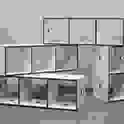 clipbox, designobjectsound designobjectsound Minimalist living room Storage