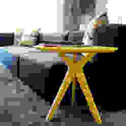 Pinkit, side table homify Salas de estilo minimalista Tablero DM Accesorios y decoración