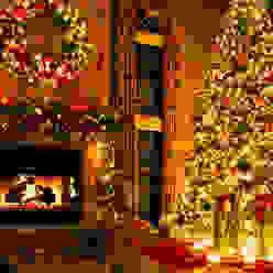Decoración navideña "magia en tu hogar", Iglu Iglu Salones de estilo clásico Accesorios y decoración