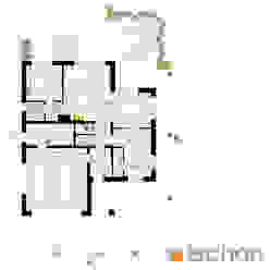 Projekt: Dom w tawułach (G2) homify projekt domu,projekty domów,ARCHON+,dom,