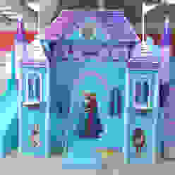 Hermoso castillo de Frozen Kids World- Recamaras, literas y muebles para niños Dormitorios infantiles clásicos Derivados de madera Transparente litera,cama infantil,cama,castillo,castle,frozen,Camas y cunas