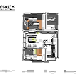 Apartemen Landmark II - Tipe 2 Bedroom (Design I), POWL Studio POWL Studio