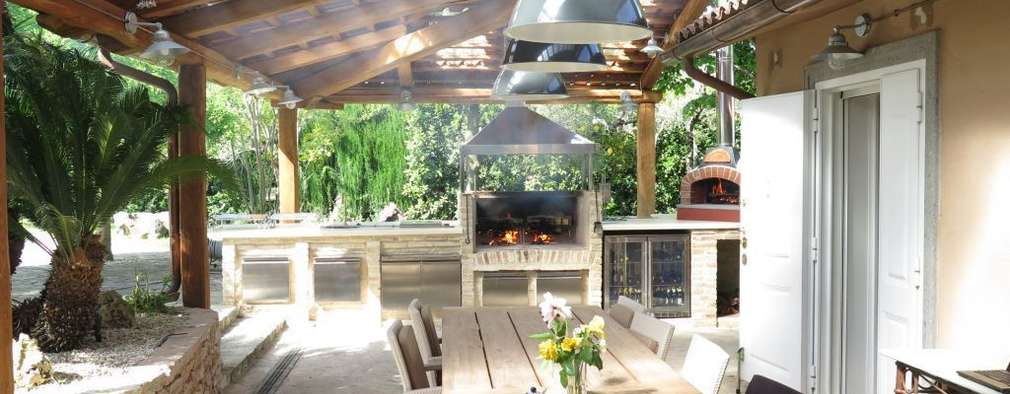12 techos que harán que tu terraza se vea sensacional Abierto creativo interior Patio