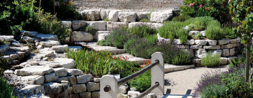 10 fantastici giardini con pietra naturale Giardini in pietra