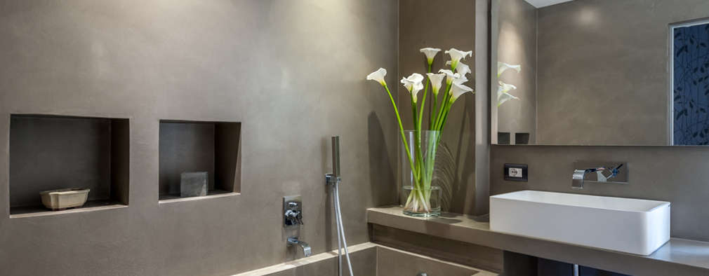 Bagno in resina: 10 motivi per sceglierne uno Pavimento in resina cementizia
