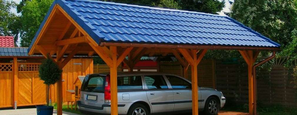 车库的替代方案:美观实用的木棚