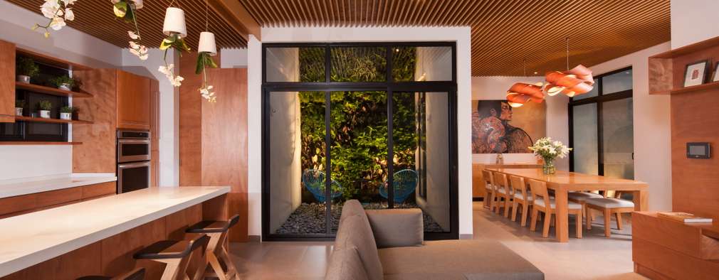 7 ideas para integrar sala, comedor y cocina ¡de manera perfecta! Cocina sala comedor