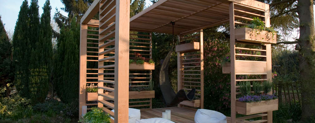Mit der richten pergola den garten aufpeppen