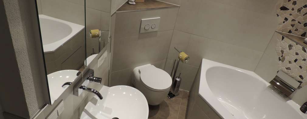 10 Baños ultra pequeños que aprovechan espacio al máximo