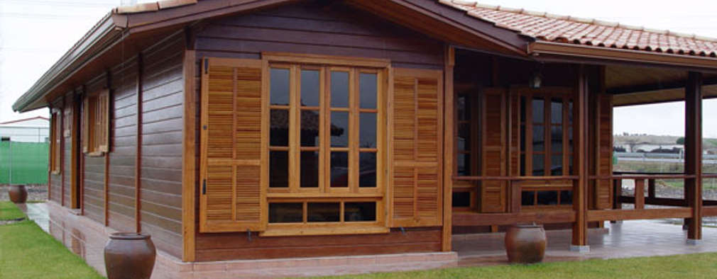 7 casas de madera de una y dos plantas al alcance de todos
