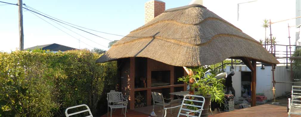 south african thatched roofs