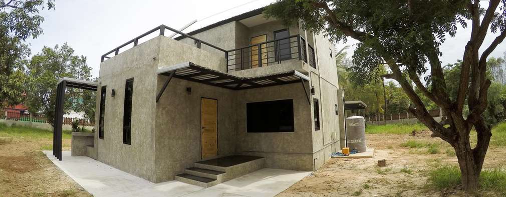 Una casa en cemento ¡simplemente sensacional!