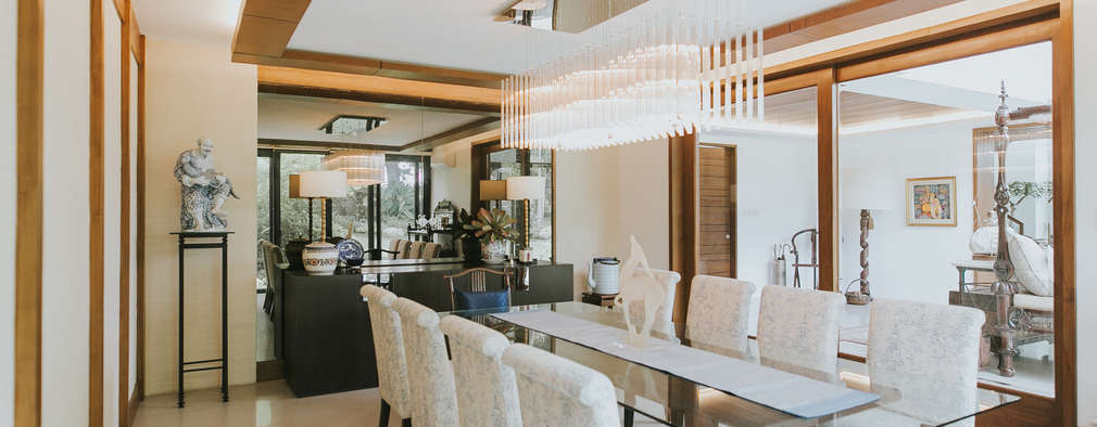 5 Dining Tables Perfect For The Big Family D House Eclectic Dining Room By Living Innovations Design Unlimited Inc