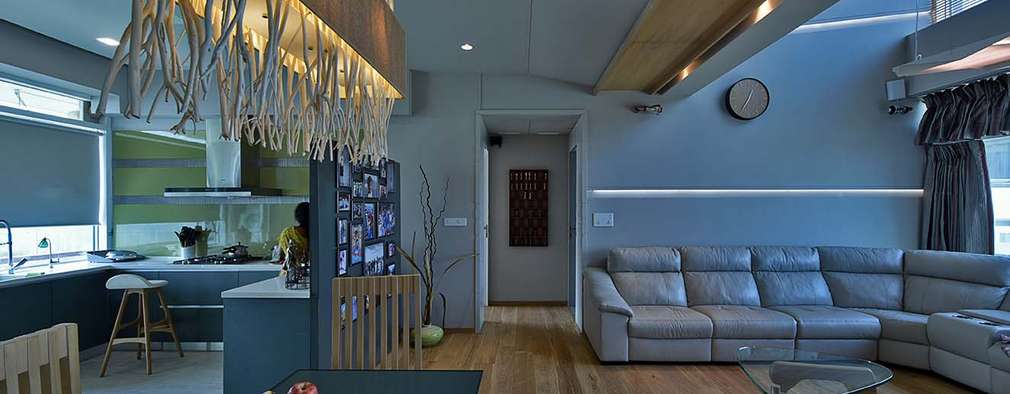 An Elegant And Artistic Living Room Design In Surat Living Area Minimalistic Room By Design Paradigm