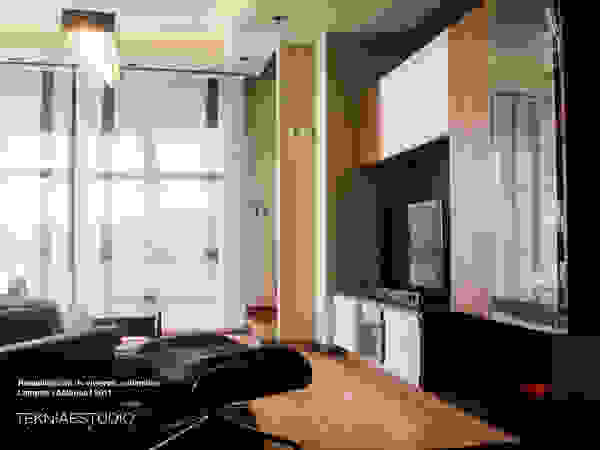 TEKNIA ESTUDIO Nowoczesny salon