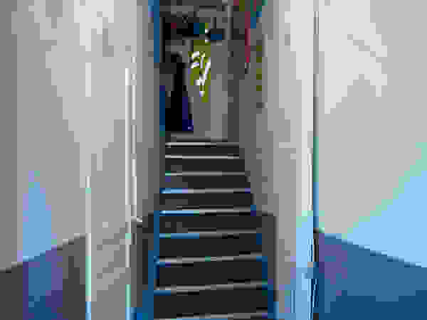 Christèle BRIER Architechniques Eclectic style corridor, hallway & stairs