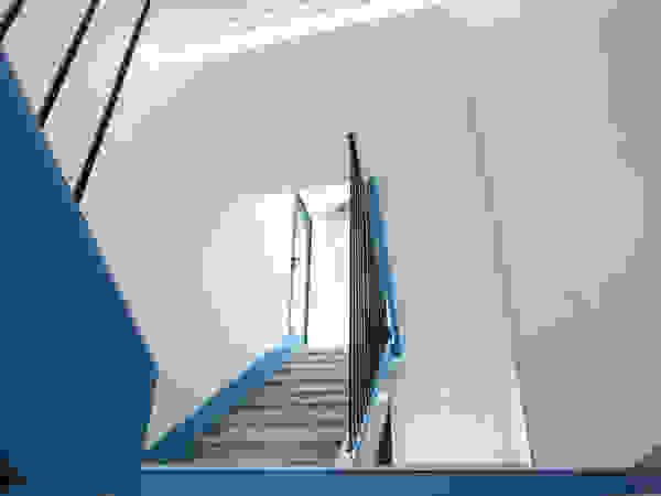 Christèle BRIER Architechniques Eclectic style corridor, hallway & stairs