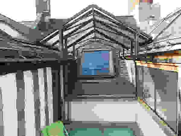 Christèle BRIER Architechniques Eclectic style balcony, veranda & terrace
