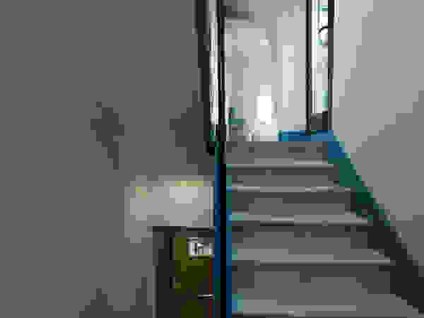 Christèle BRIER Architechniques Eclectic style corridor, hallway & stairs