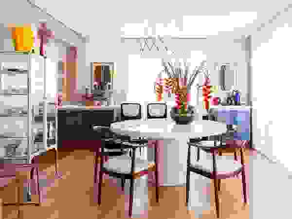 Mauricio Arruda Design Eclectic style dining room