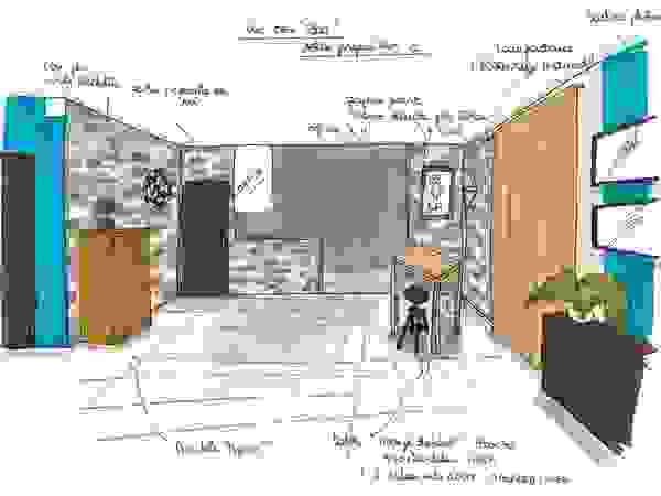 Atelier Inside Living room