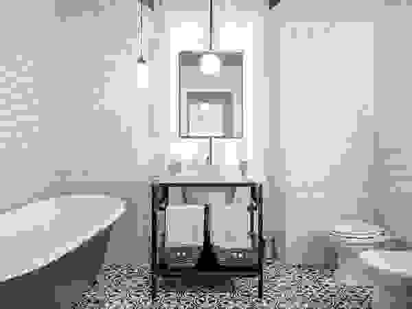 NOMADE ARCHITETTURA E INTERIOR DESIGN Industrial style bathroom