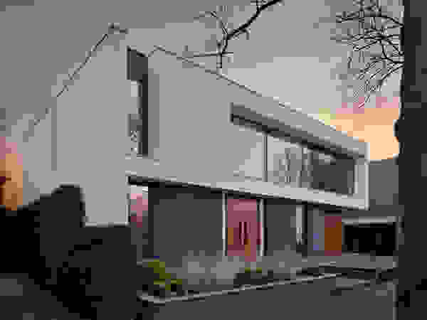 VAN ROOIJEN ARCHITECTEN Modern Houses Slate Grey