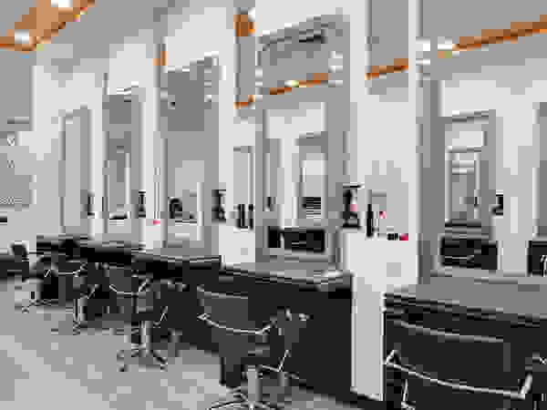 Salon Express 6 Cutting Stations Natasha Fowler Design Solutions Commercial Spaces