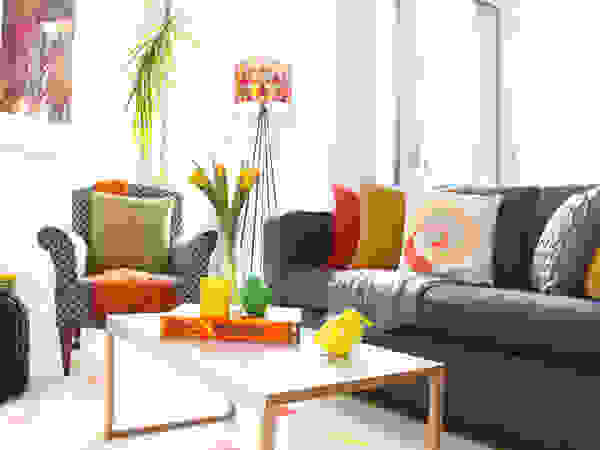 Hampstead Heath Apartment Bhavin Taylor Design Eclectic style living room
