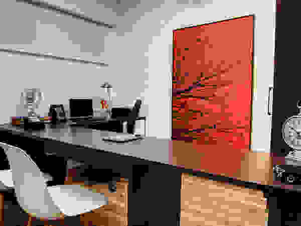 Renato Lincoln - Studio de Arquitetura Modern Study Room and Home Office