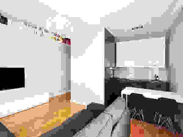 NBArchitects Modern living room