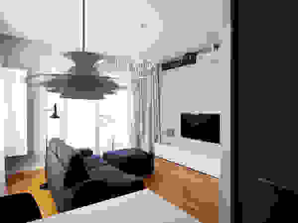 NBArchitects Modern living room