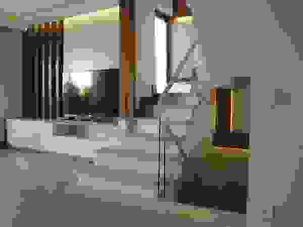 Mimkare İçmimarlık Ltd. Şti. Soggiorno moderno